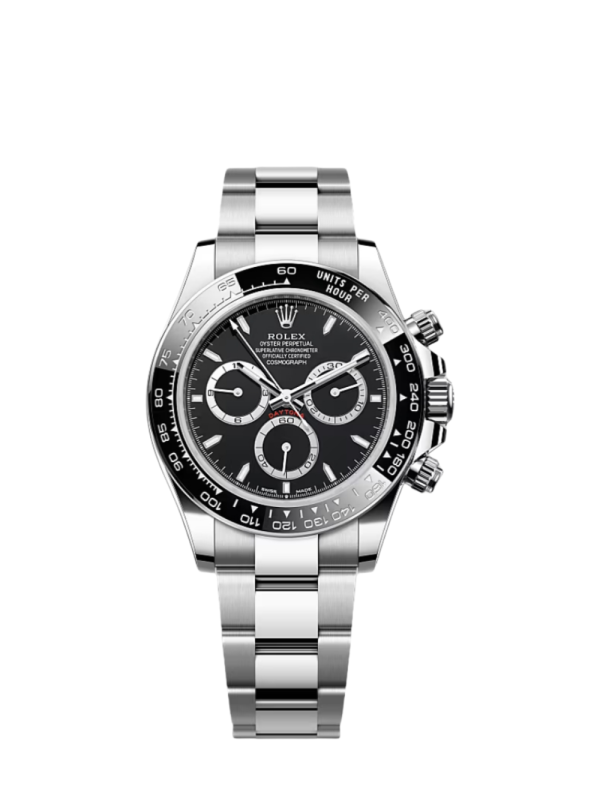 Daytona Black Dial Super Clone Swiss Replica Watch | 4130 Swiss Movement