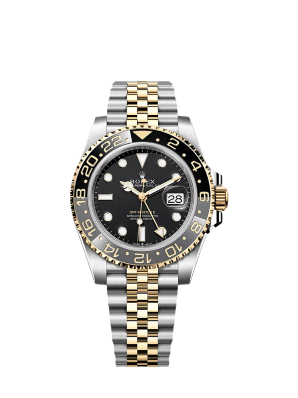 GMT Master II 2023 Two Tone Jubilee Bracelet Super Clone Swiss Replica Watch | 3285 Swiss Movement