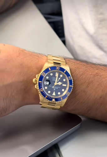 Submariner Blue Dial Super Clone Swiss Replica Watch | 18k Gold | 3235 Swiss Movement photo review