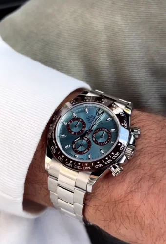 Daytona Arabic Dial Super Clone Swiss Replica Watch | 4131 Swiss Movement photo review
