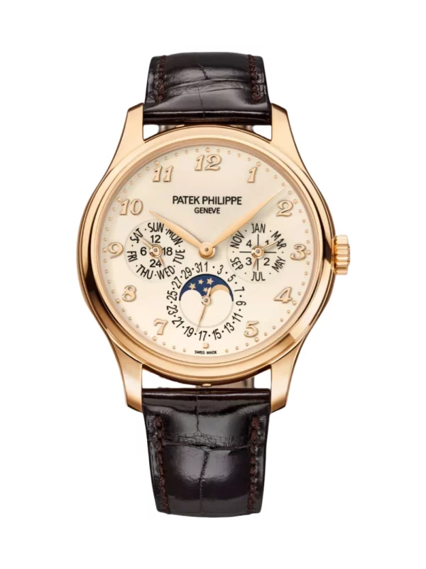 Collection 39 mm Super Clone Swiss Watch Grand Complications | Lacquered ivory Dial | 240 Q Swiss Movement 5327R-001